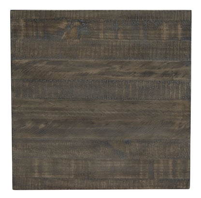 Havalance - Square End Table - White / Gray