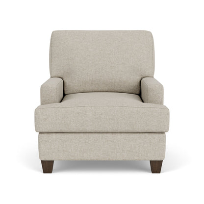 Moxy - Fabric Chair, Straight Track Arms