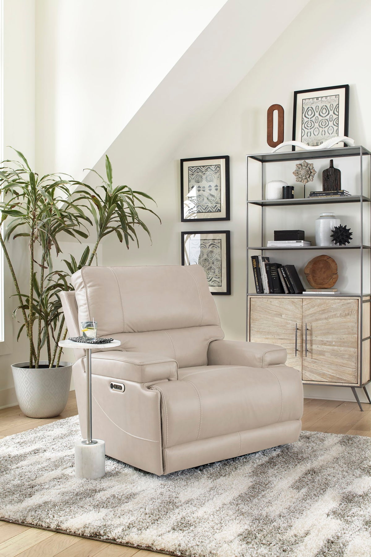 Whitman - Power Cordless Recliner