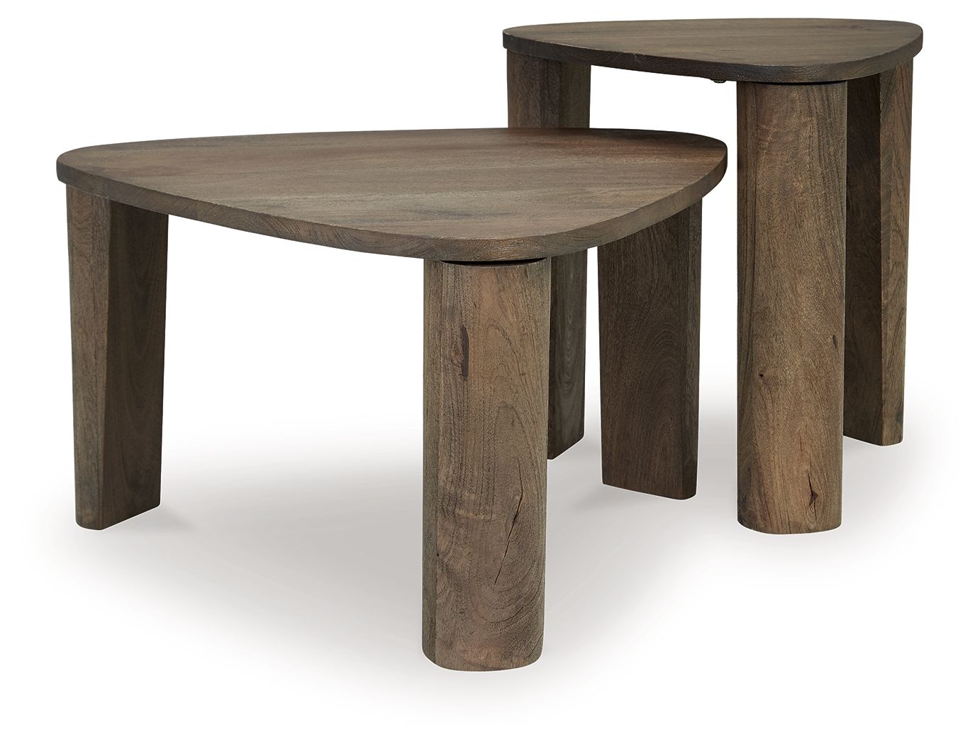 Reidport - Accent Cocktail Table Set (Set of 2) - Grayish Brown
