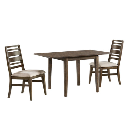Kauai - Drop Leaf Table - Brushed Mango Wood