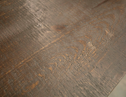 Pueblo - TV Stand / Console / Wall Unit - Antiqued White / Brown