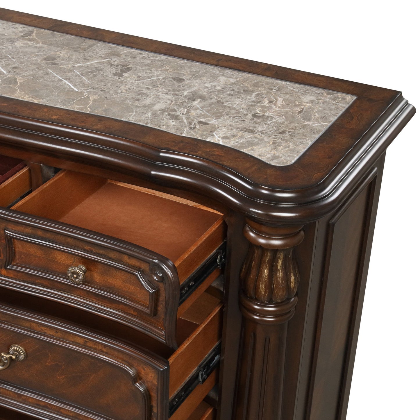 Bella Notte - Dresser - Mahogany Brown