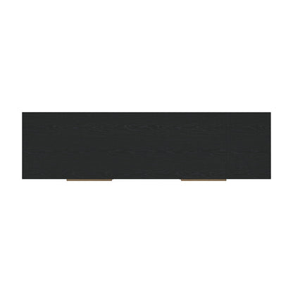 Kozmour - Six Drawer Dresser - Black / Brown