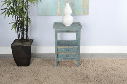 Marina - 27" Height Side Table - Sea Grass