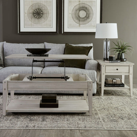 Lake House - Optional 3 Piece Set - White