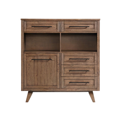 Oslo - Pantry Cabinet - Weathered Chestnut