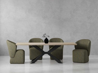 Crossings - Monaco Rectangular Dining Table - Solid Mango