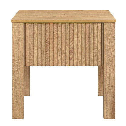 Thayer - One Drawer End Table/Bedside Table - Natural