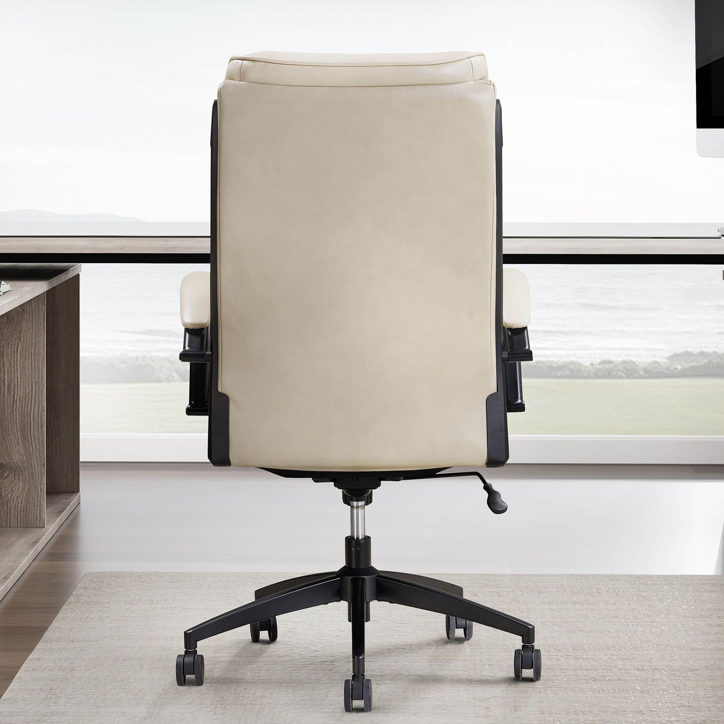 Dc#370 - Leather Desk Chair