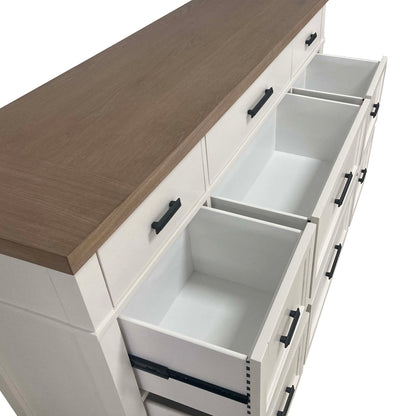 Americana Modern Bedroom - 9 Drawer Dresser - Cotton