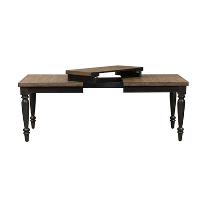 Harvest Home - Rectangular Leg Table - Chalkboard