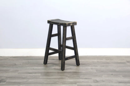 Marina - Stool With Wood Seat (Set of 2)
