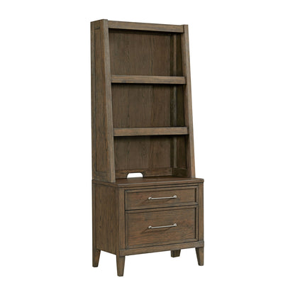 Preston - 48" Bunching Bookcase - Weathered Vintage Oak