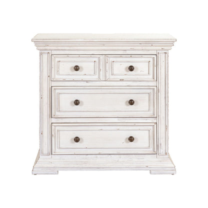 Big Valley - Bedside Chest With Charging Station
