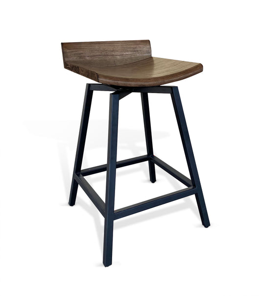 Doe Valley - Stool With Wood Seat