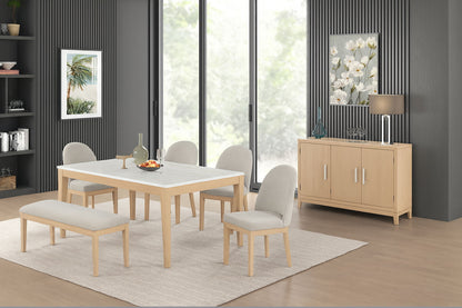 Essence - Upholstered Curved Back Chair