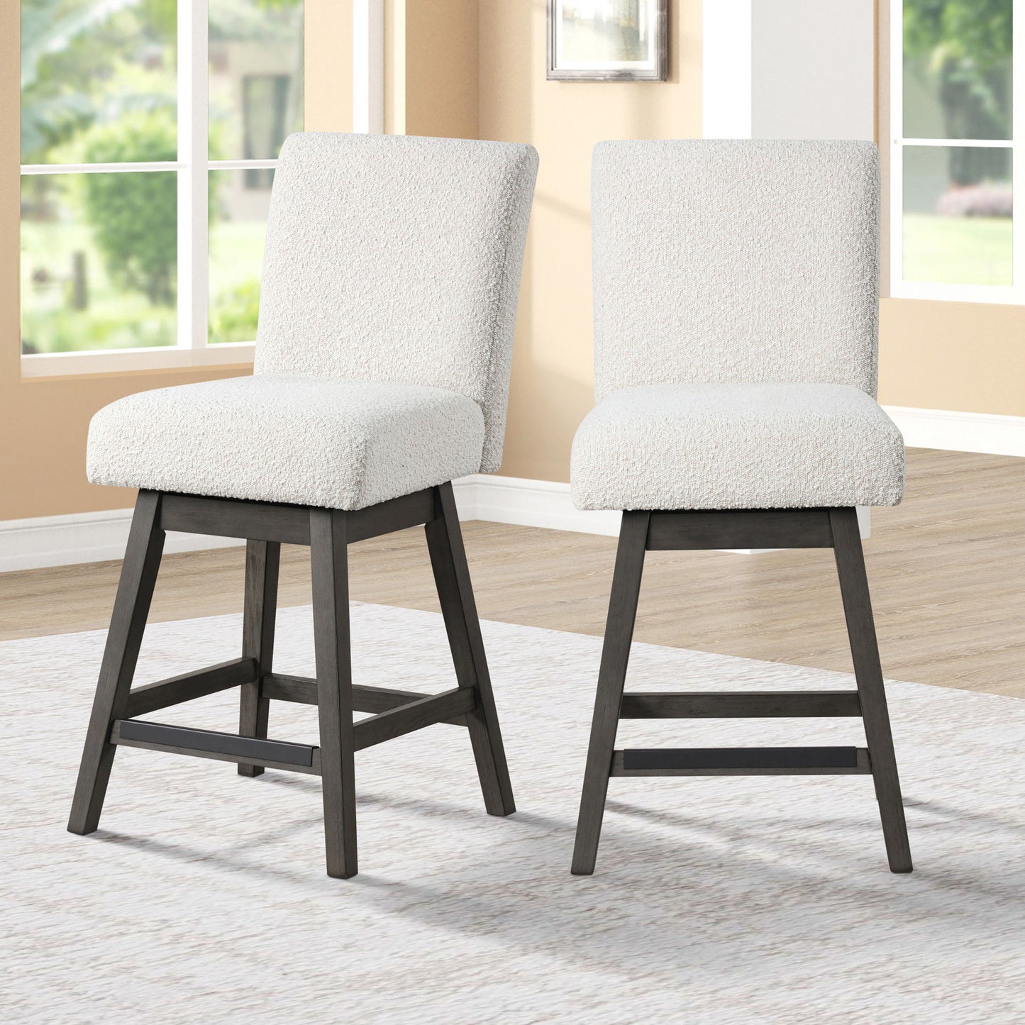 High Line - Swivel Counter Chair (Set of 2)