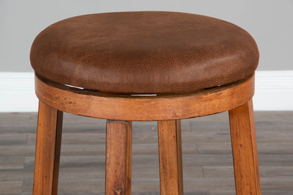 Sedona - Swivel Stool With Cushion Seat