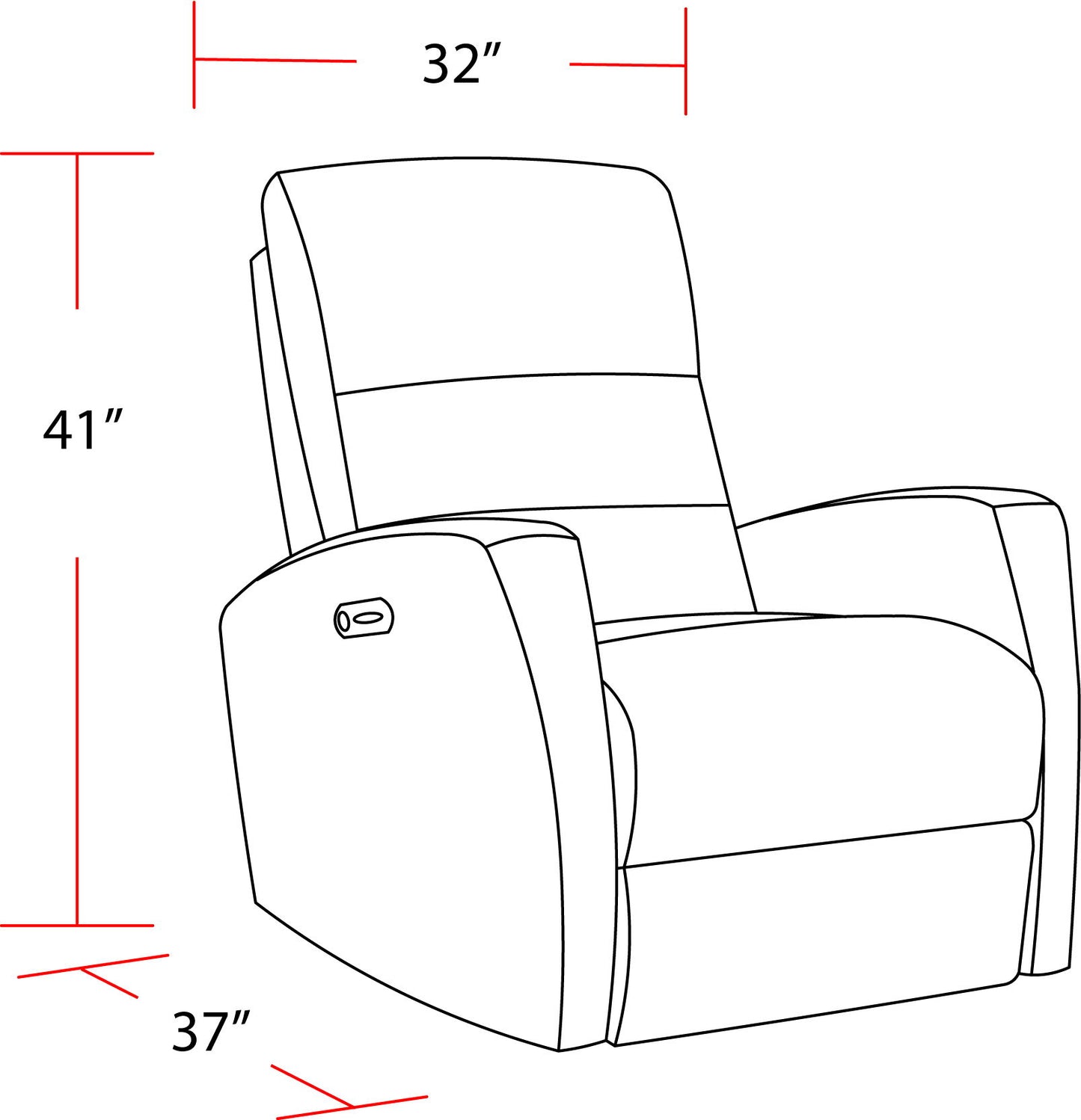 Ringo - Power Swivel Glider Recliner