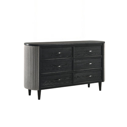 Skyline - 6 Drawer Dresser - Onyx
