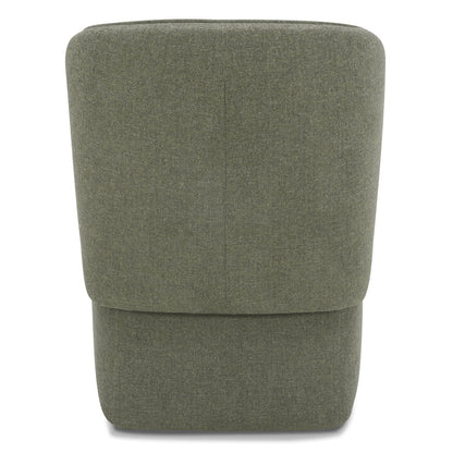 Crossings - Eden Rectangular Dining Table With 4 Upholstered Chairs - Toasted Tumbleweed & Green