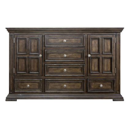 Big Valley - 2 Door 6 Drawer Dresser