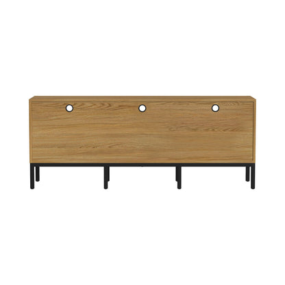 Newport - 70" TV Console - Natural Oak