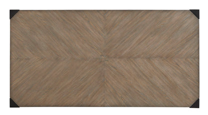 Cedar Fork - Rectangular Dining Table - Smoked Arabica