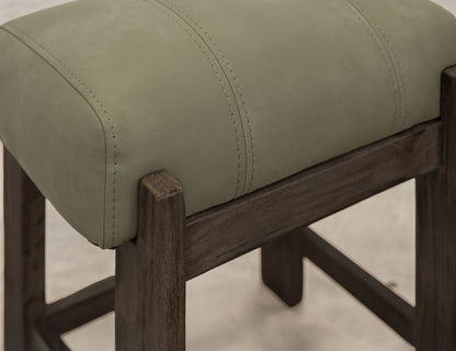 Balam - Stool - Oil Black / Green