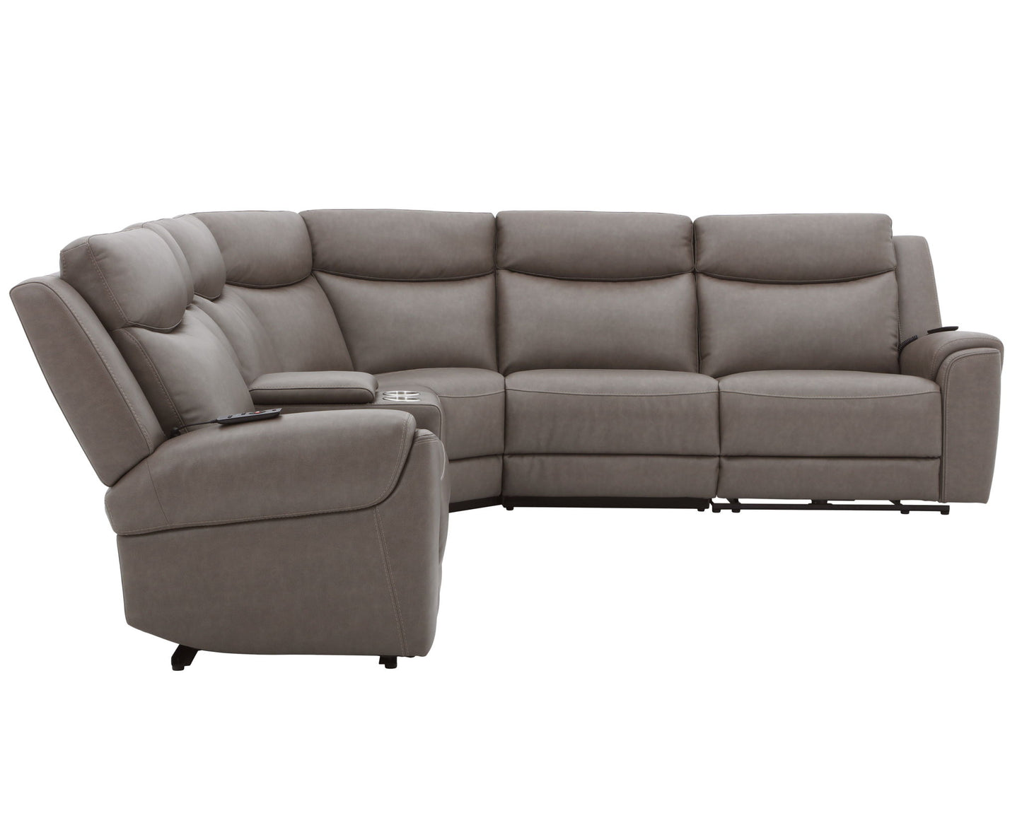 Momentum - Modular Power Reclining Sectional With Power Adjustable Headrests