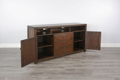Homestead - 66" TV Console - Tobacco Leaf