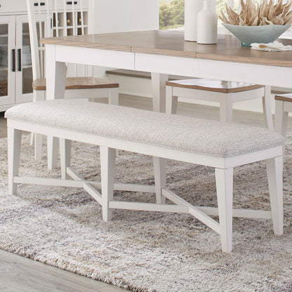 Americana Modern Dining - Upholstered Bench - Cotton