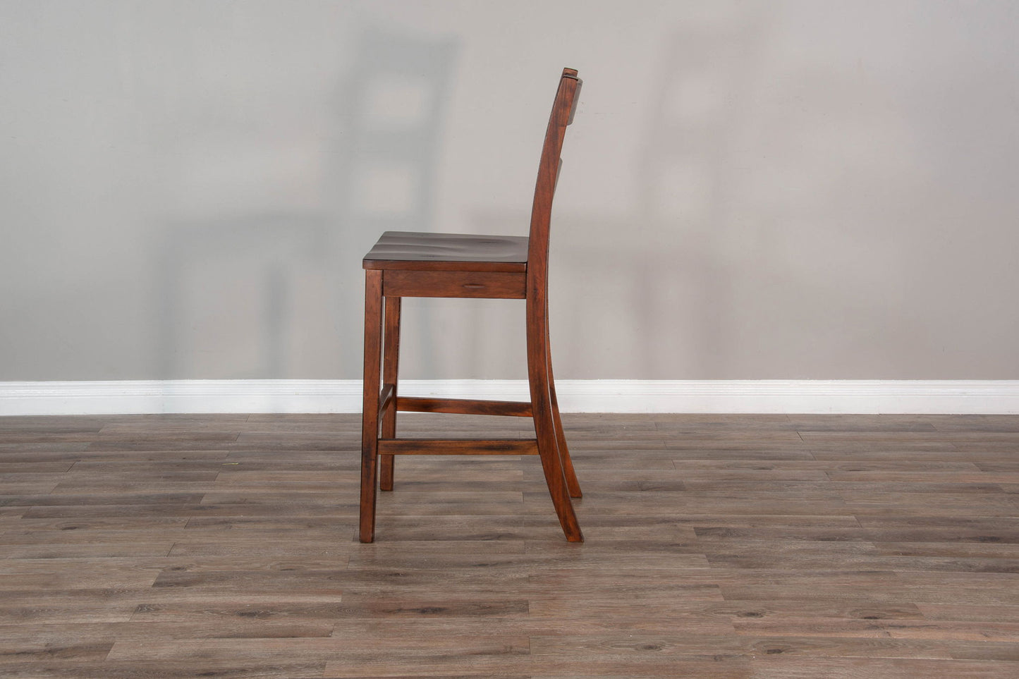 Tuscany - 40" Ladderback Chair With Wood Seat (Set of 2) - Vintage Mocha