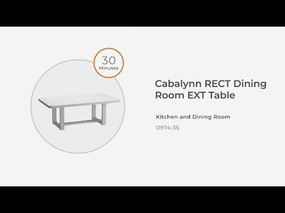 Cabalynn - Rectangular Dining Room Table